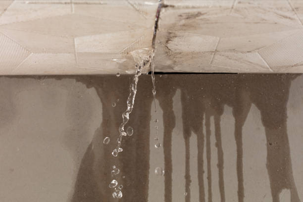 Professional Sewage Cleanup technician working in Winfred, SD
